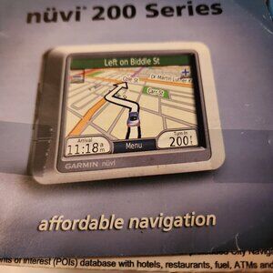 PRIOR OWNED GARMIN NUVI 260 NAVIGATION DEVICE